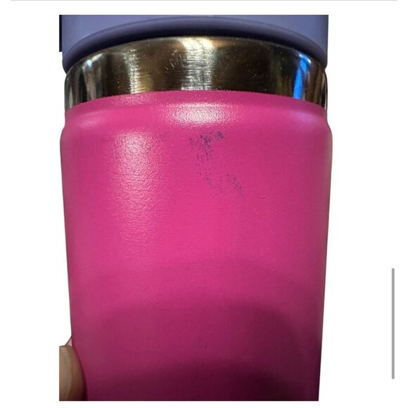 Hydro Flask Limited Edition 24 Oz Pink Stainless Steel Water Bottle W/ Straw Lid - Picture 6 of 7